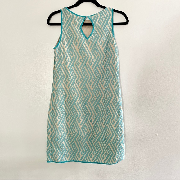 Chelsea & Violet Shift Dress - XS - 100% Cotton - Blue/Turquoise - Picture 3 of 5